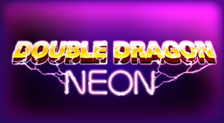 double dragon neon trophies