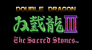 double dragon 3 the sacred stones