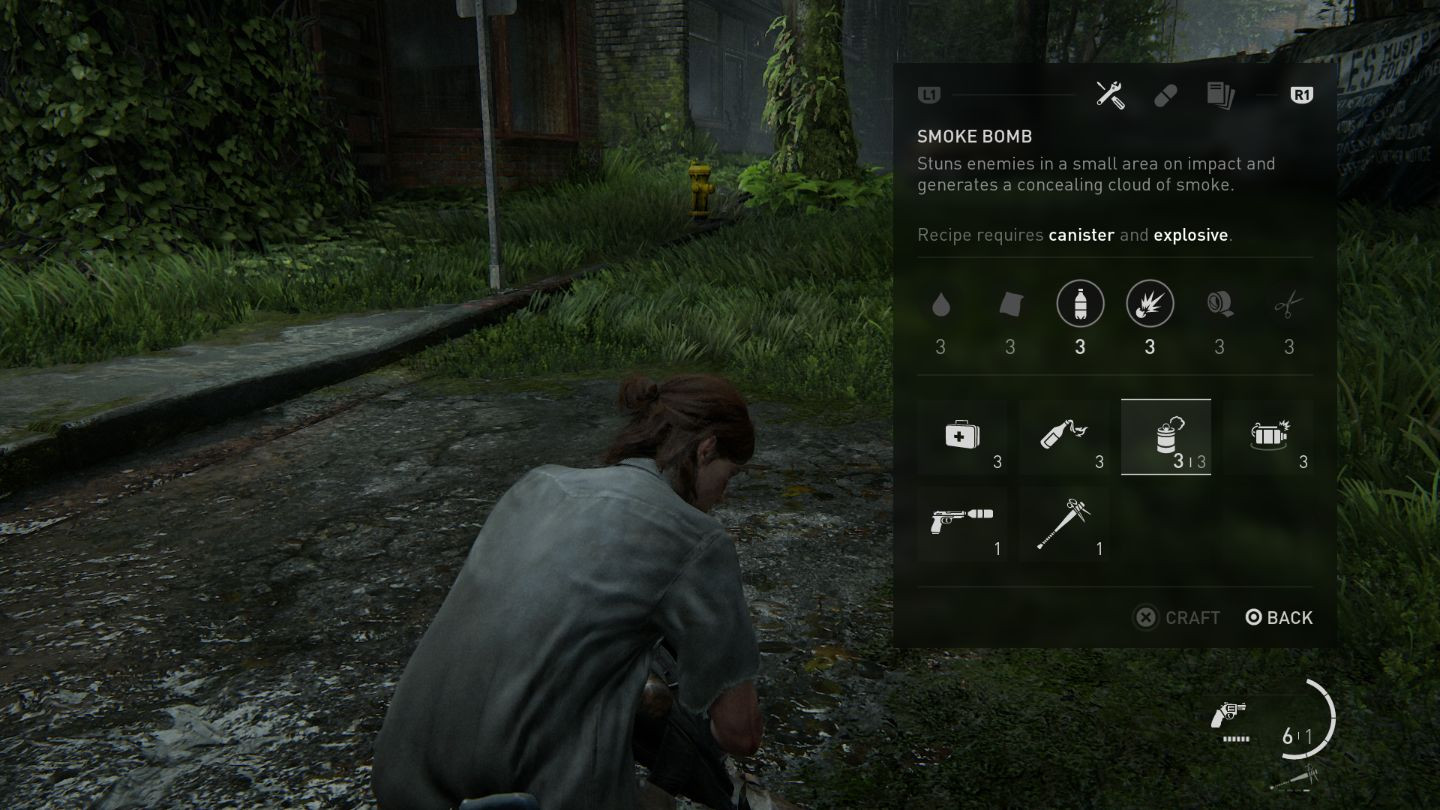 Crafting, The Last of Us Wiki