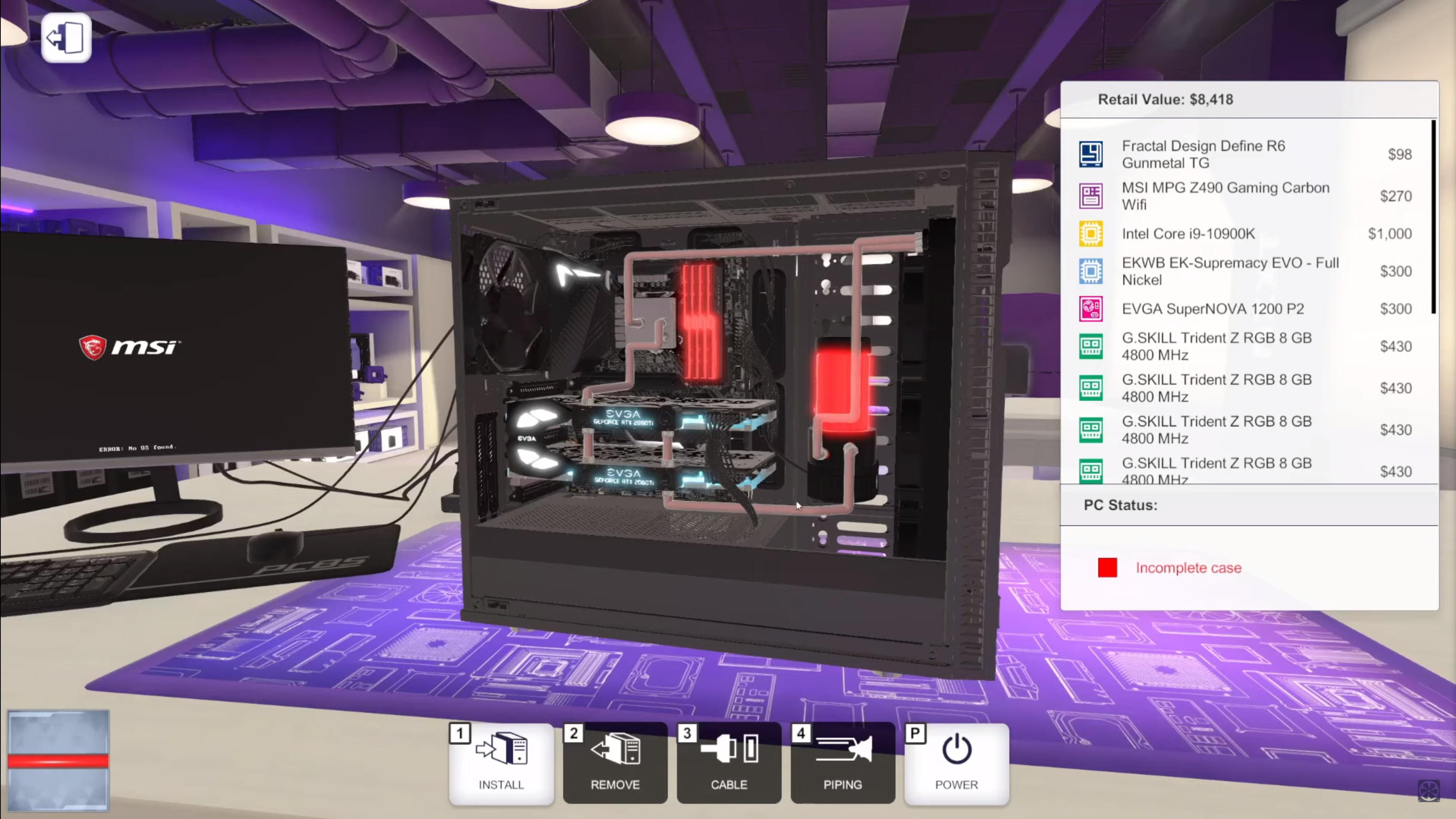 pc building simulator 2 radiators