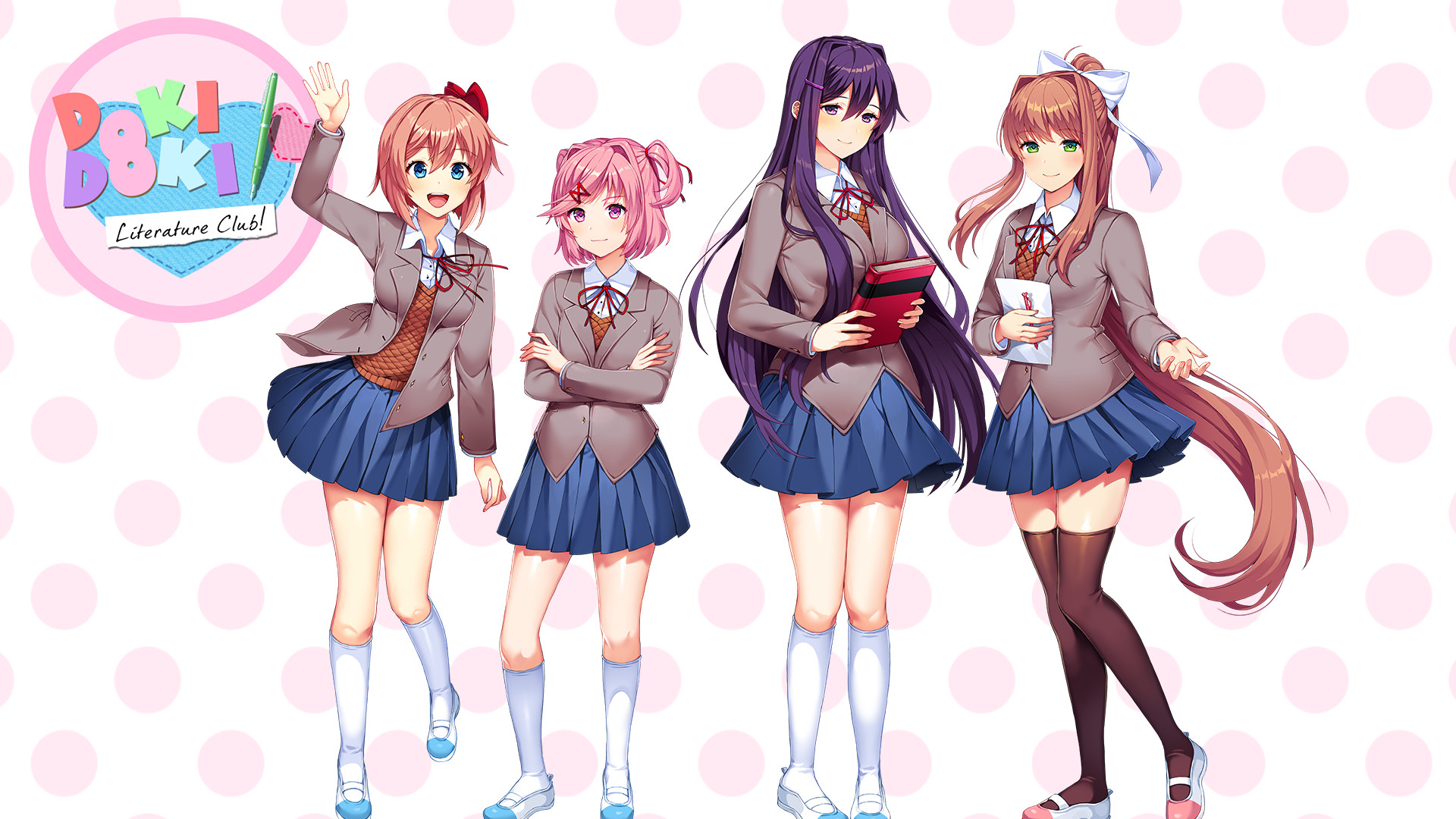 doki doki literature club opening