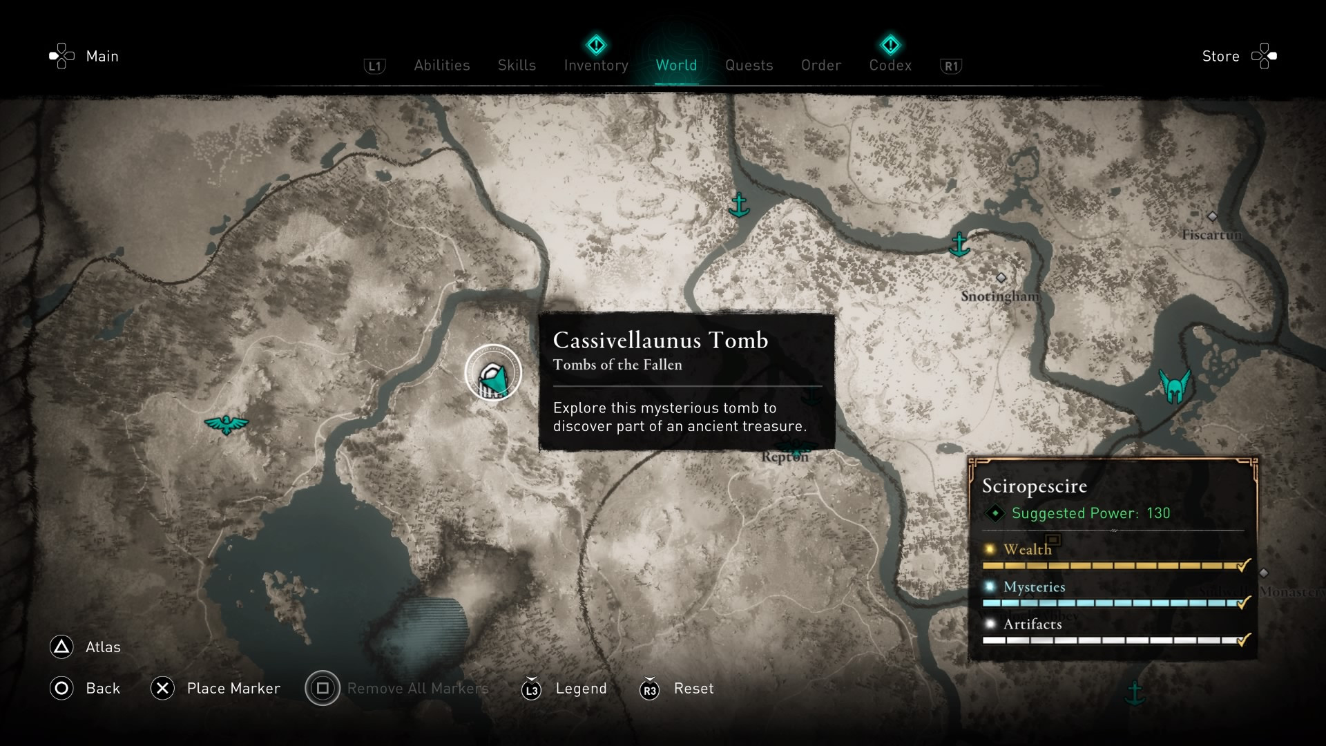 Assassin's Creed Valhalla: Tombs of the Fallen Locations and Rewards