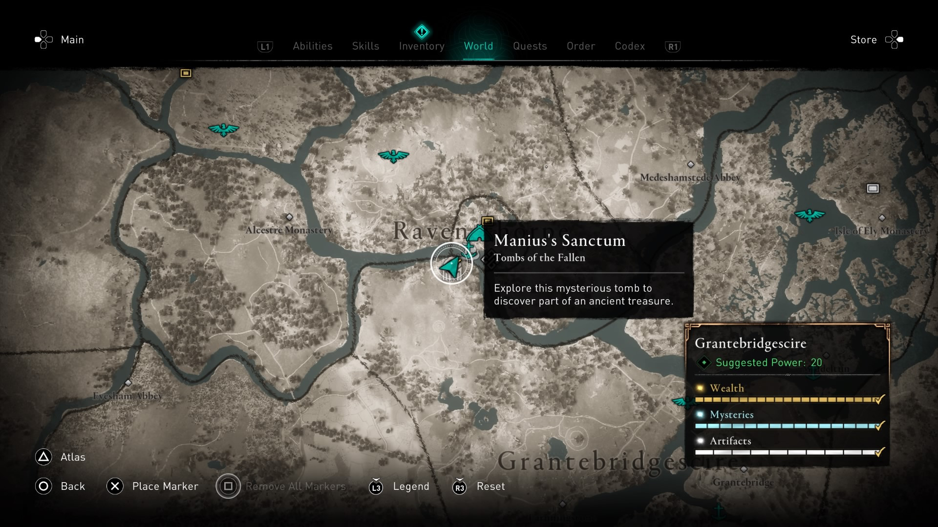 Assassin's Creed Valhalla: Tombs of the Fallen Locations and Rewards