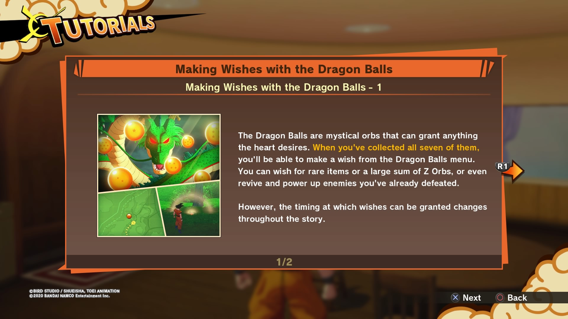 Summon Shenron (Collect 7 Dragon Balls) - Dragon Ball Xenoverse