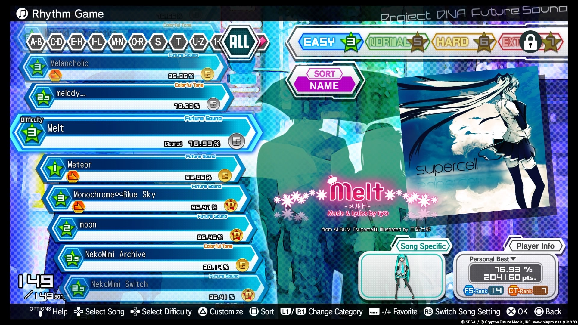 Hatsune Miku: Project DIVA Future Tone - Future Sound DLC Trophy Guide •  PSNProfiles.com