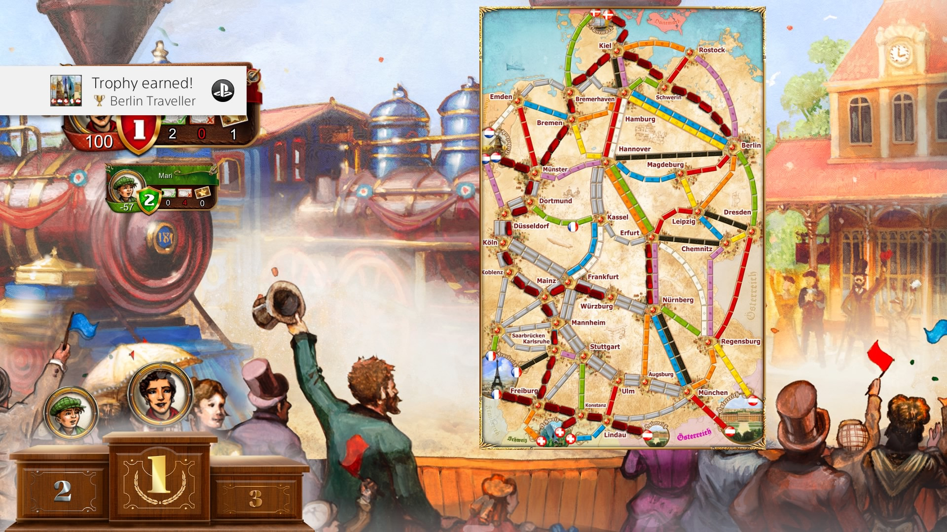 Ticket to Ride - The Complete Trophy Guide • PSNProfiles.com