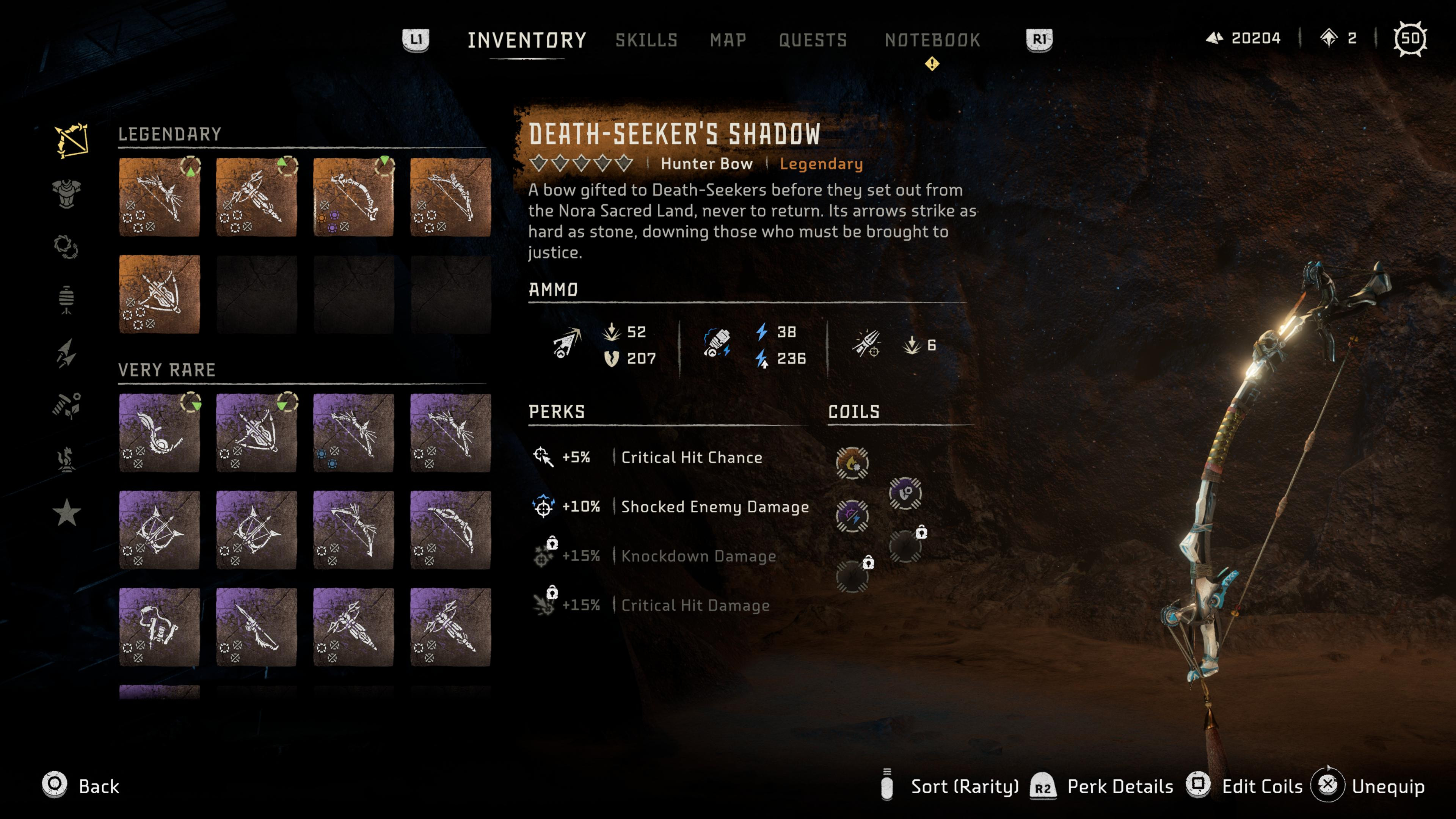 How to coil every legendary weapon in Horizon Forbidden West