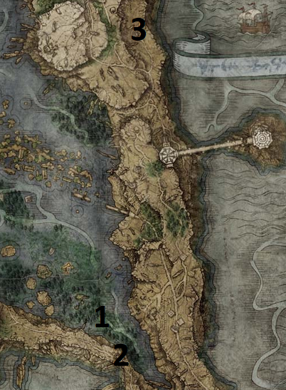 Elden Ring  Liurnia Map & Bosses Guide - GameWith