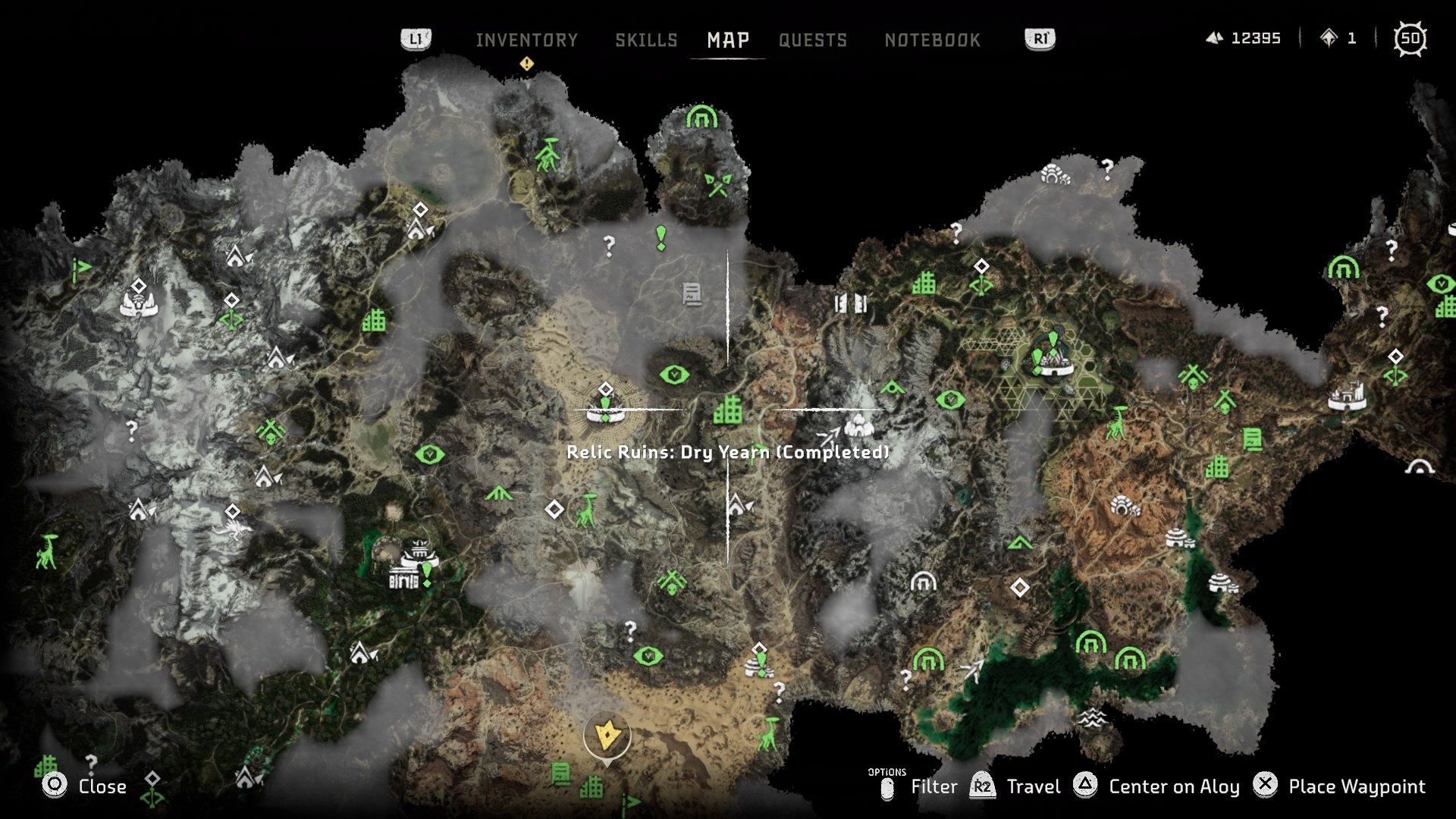 Pretty sure I found where a Forbidden West DLC will be located on the map.  : r/horizon