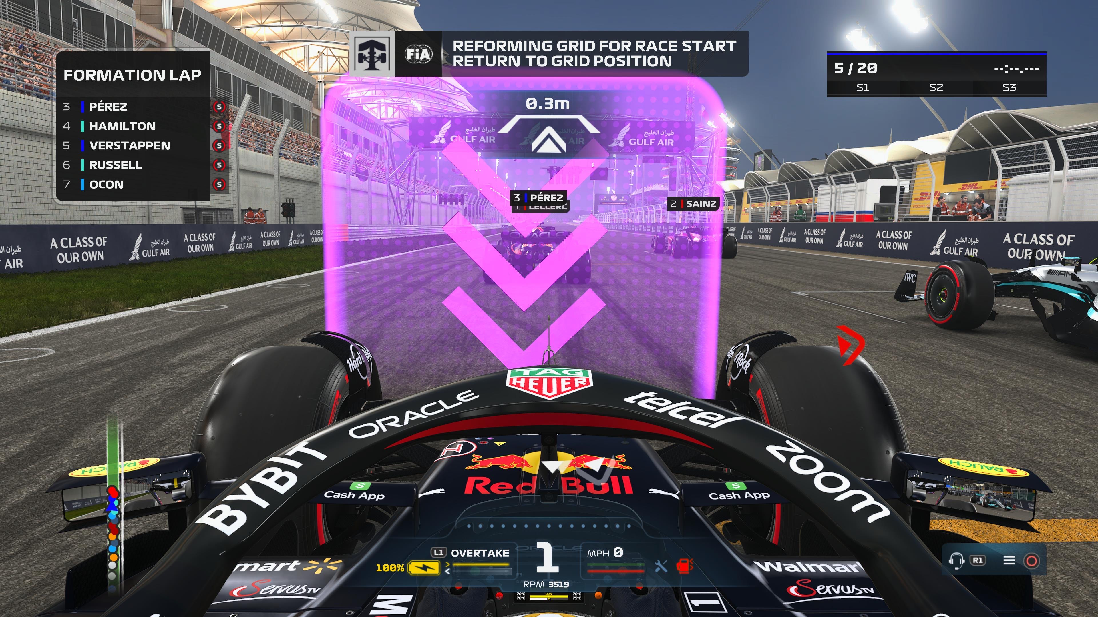 F1 22 Bahrain setup  best settings to help win the first Grand