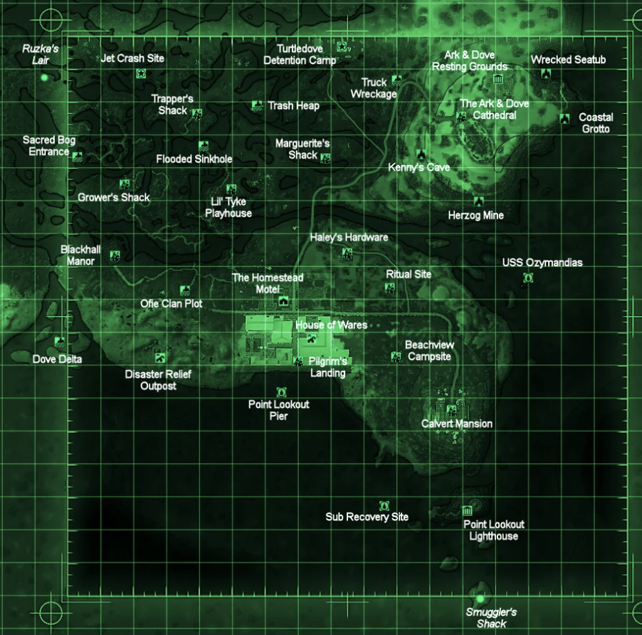 Fallout 3 world map, Fallout Wiki