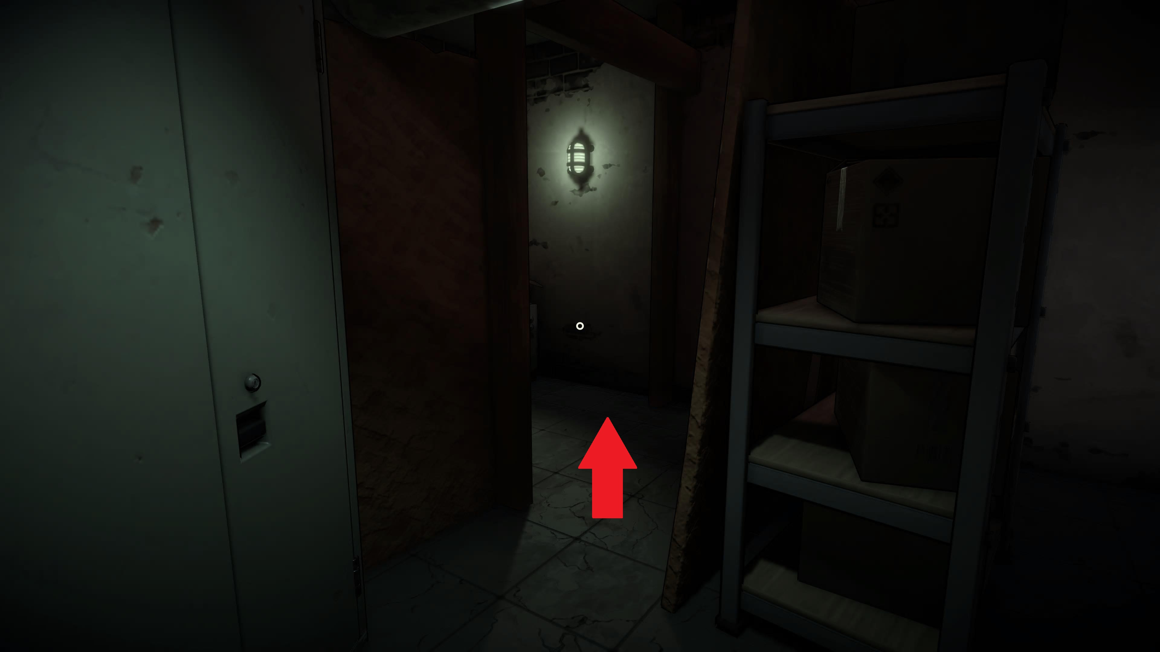 What is the code for the door in SCP?