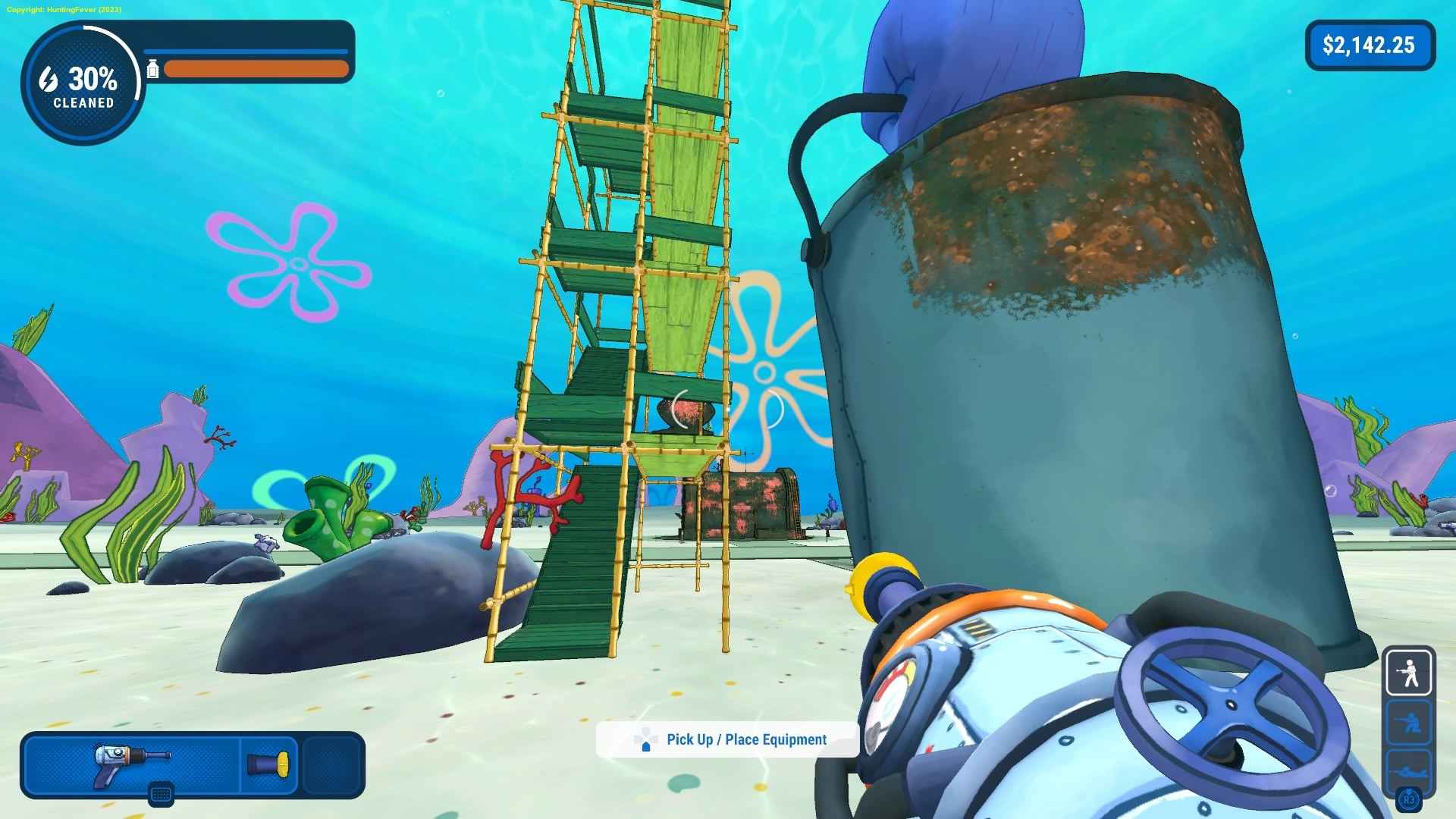 Clean your Bikini Bottom in PowerWash Simulator's SpongeBob