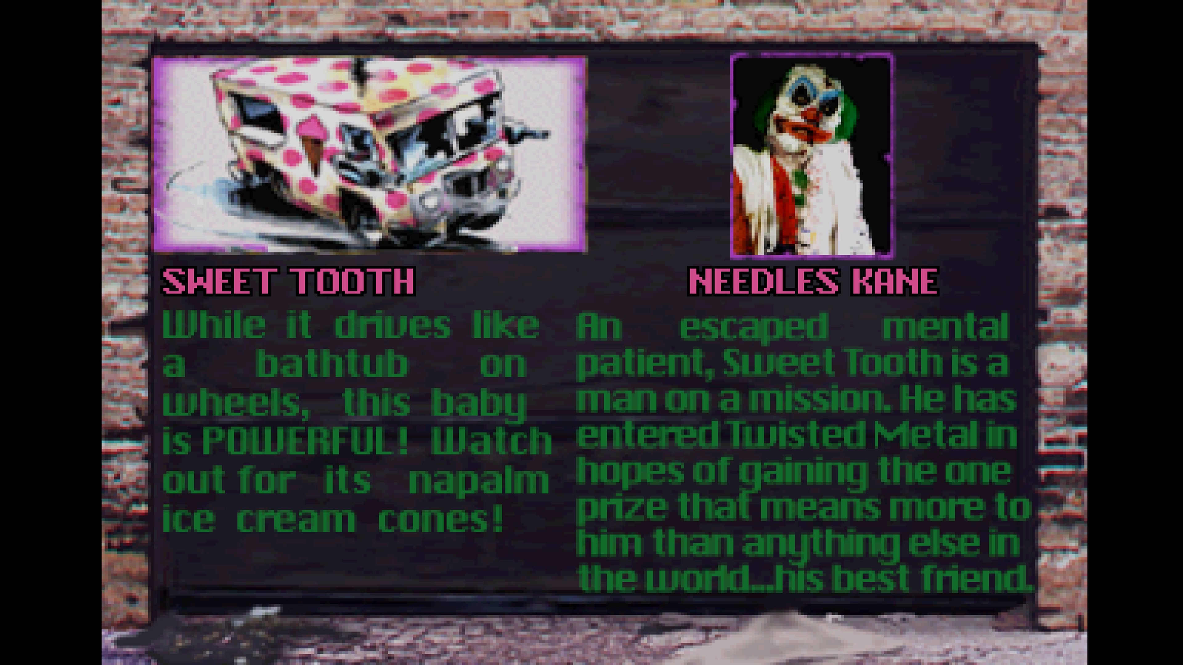 Twisted Metal 4 - All Bosses (Sweet Tooth) 