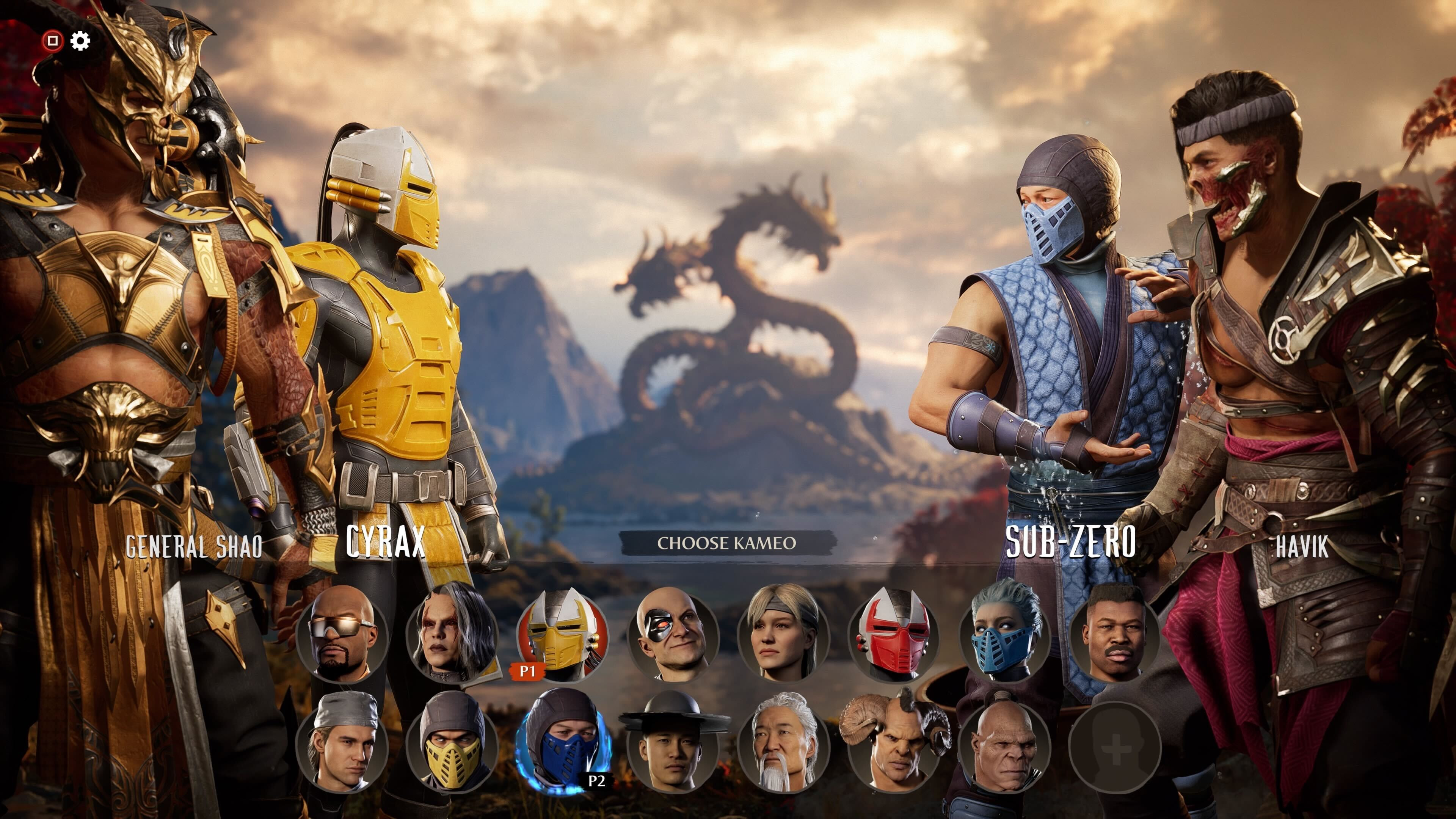 Mortal Kombat 1 now includes the option to unlock Havik, Shang Tsung and  the 5 Kameos but it'll cost you half as much as the game