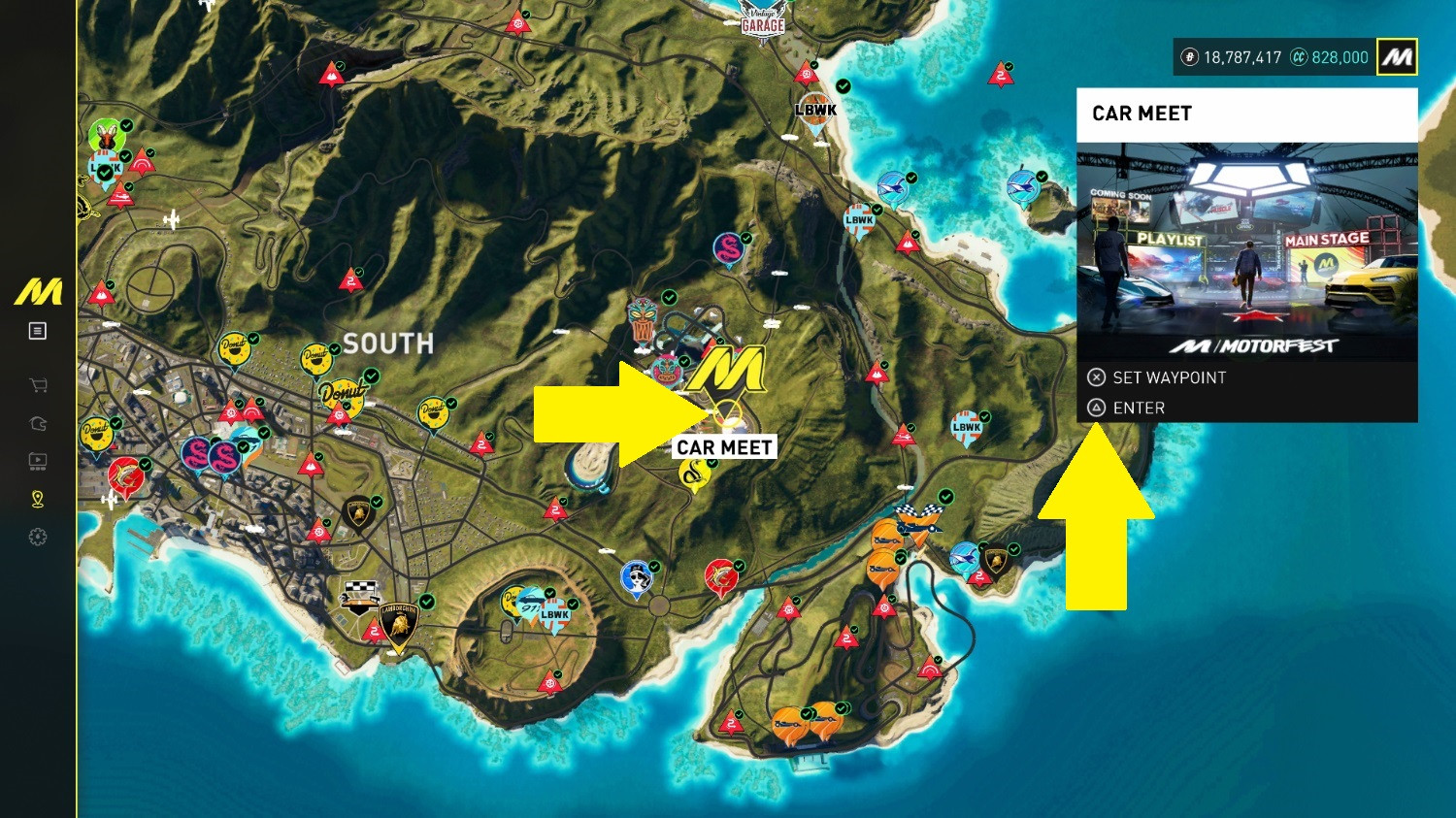 The Crew Motorfest Map Revealed in Full