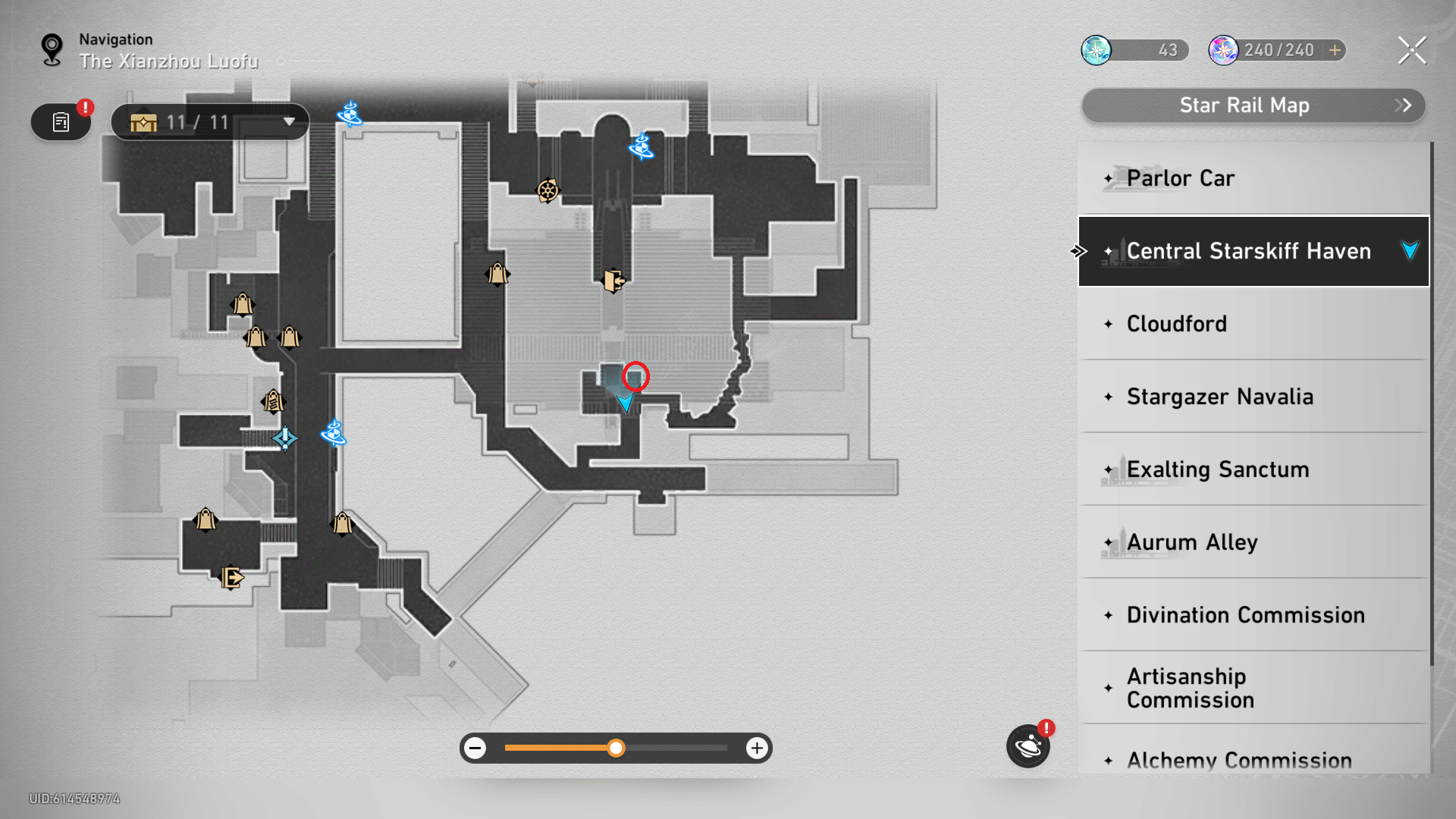 Honkai: Star Rail - Aurum Alley Chest Locations