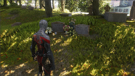 Where to find Aunt May's grave in Spider-Man 2