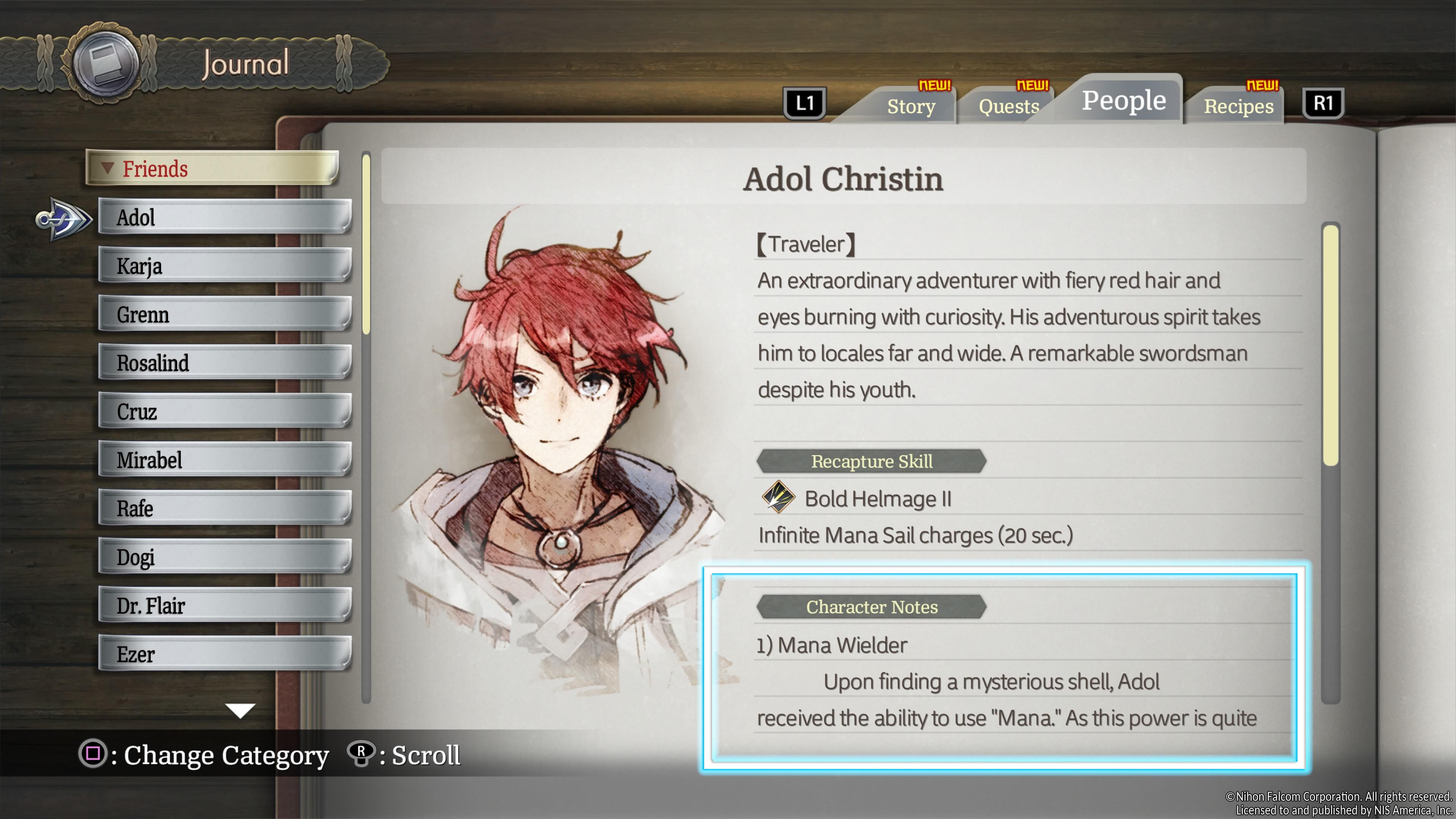 Ys X: Nordics Trophy Guide • PSNProfiles.com