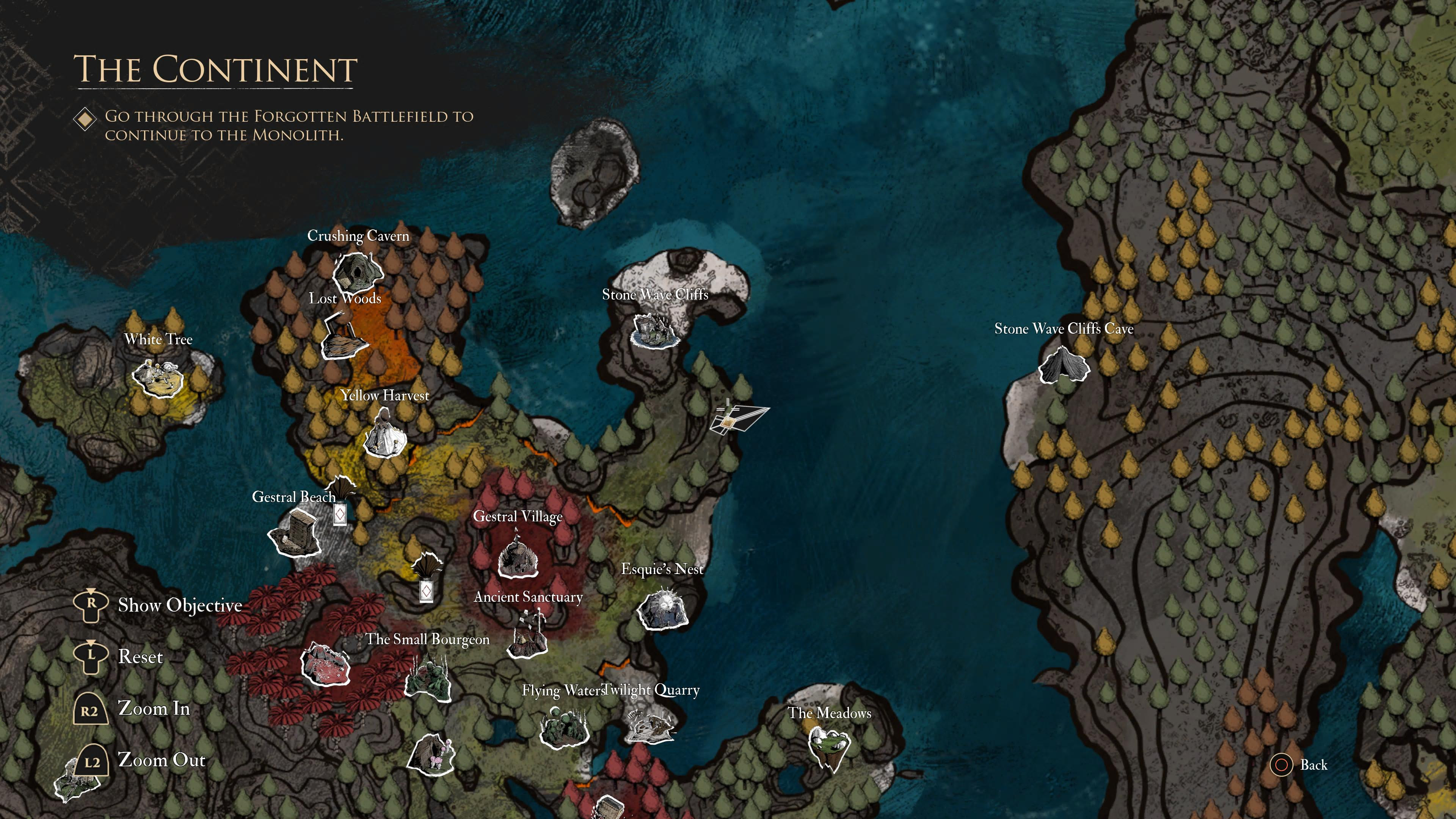Sub Level 33 Map Expedition 33 fast travel world map 60 photos - Arptravels.com