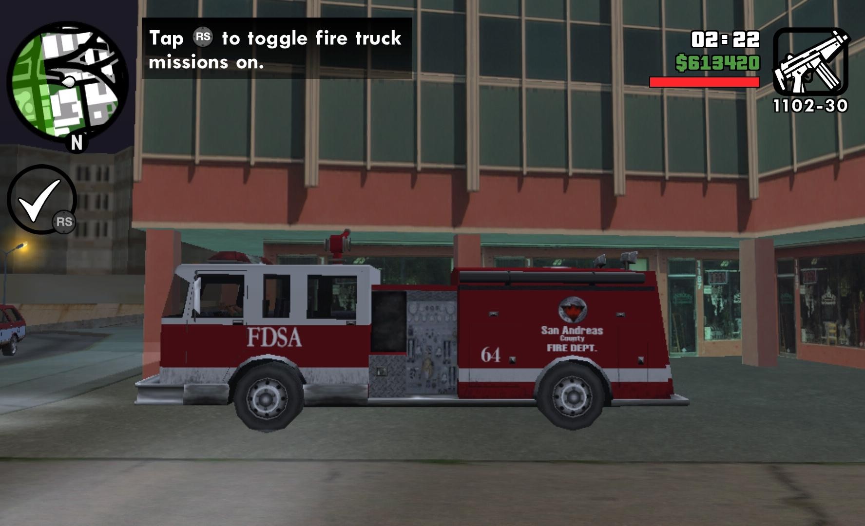 The firetruck missions also made their appearances in gta3 and gta vice cit...