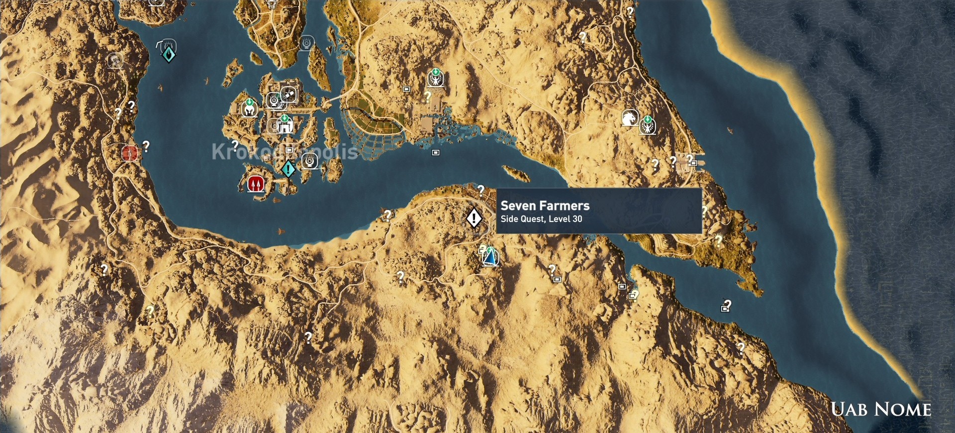 Assassin's Creed: Origins Guide & Walkthrough - Mareia Trireme (Location)