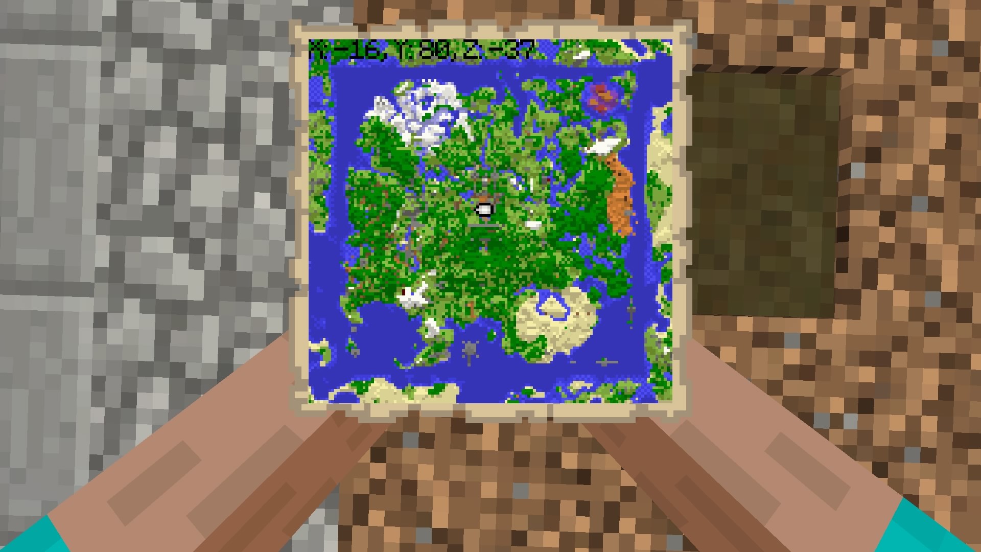 how to maps on minecraft ps4 edition