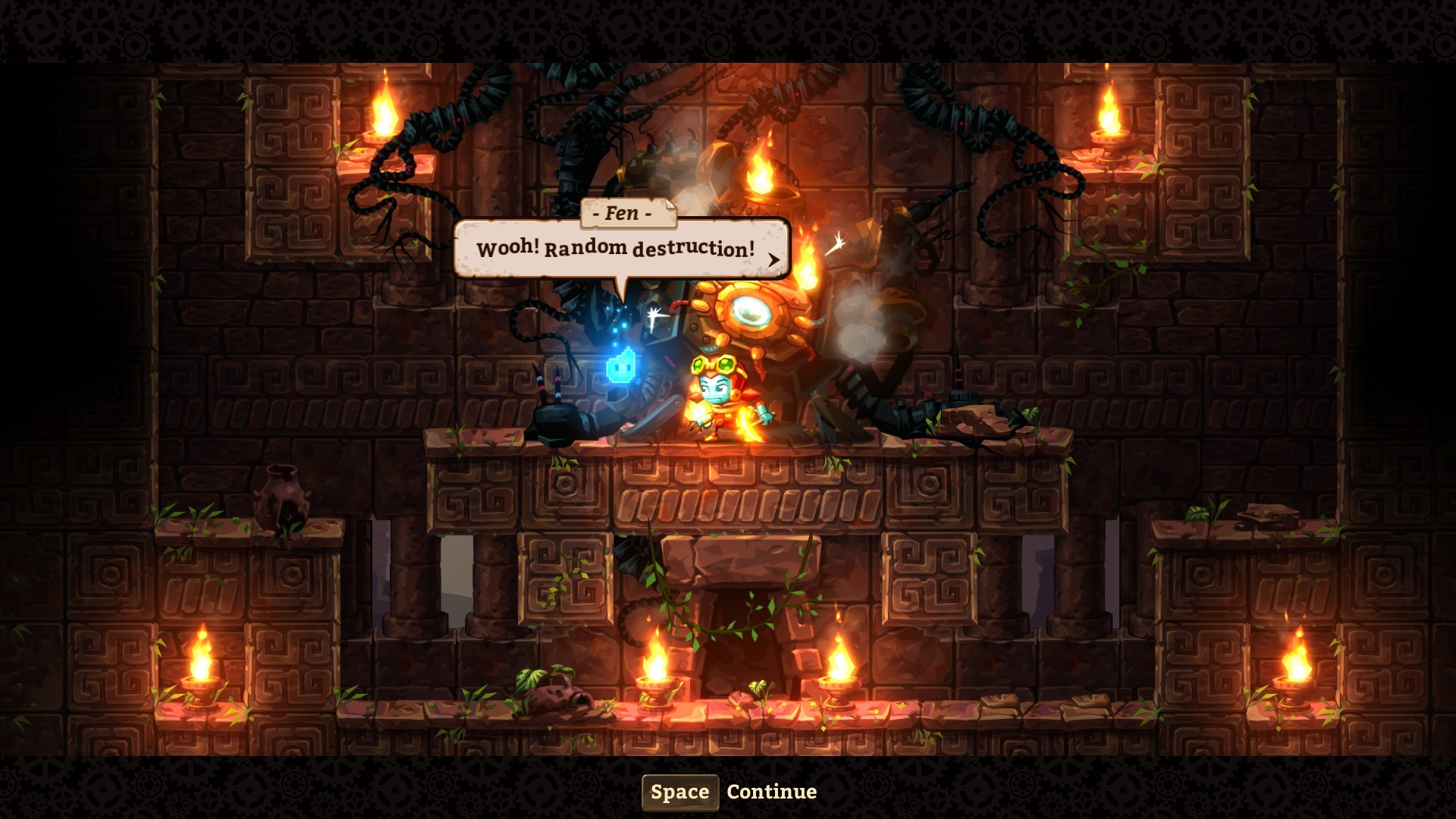 steamworld dig 2 find another way in