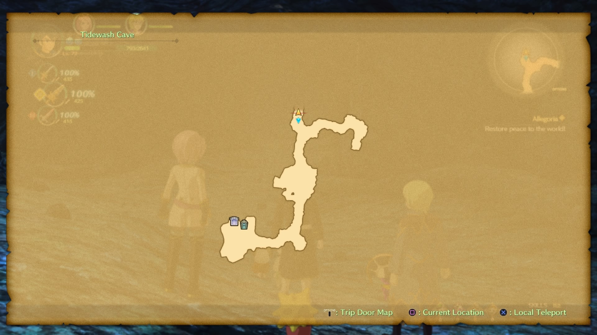images Faraway Forest Cave Level 40 dream big trophy ni no kuni ii