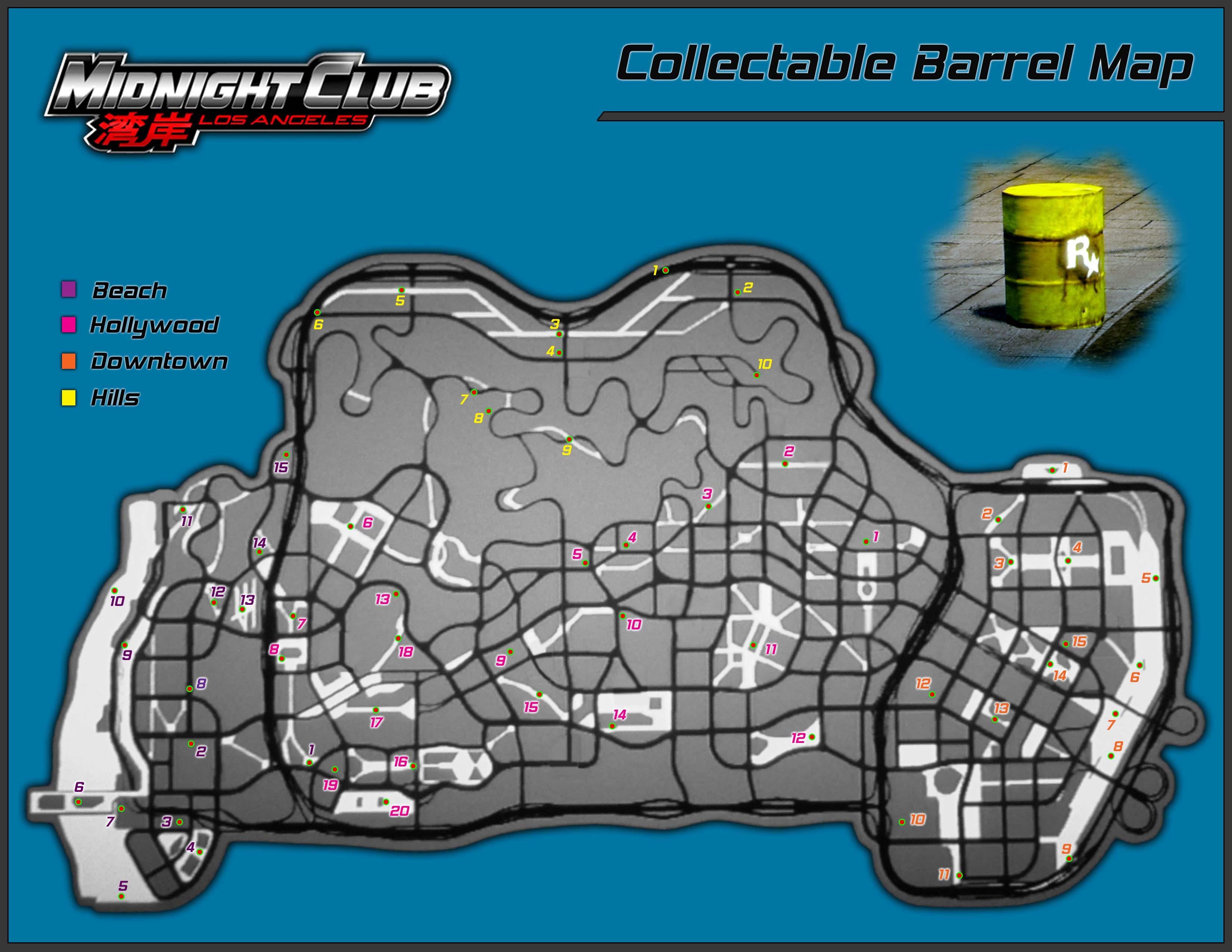 Midnight Club Los Angeles Map Waldo's Still Missing Trophy • Midnight Club: Los Angeles 