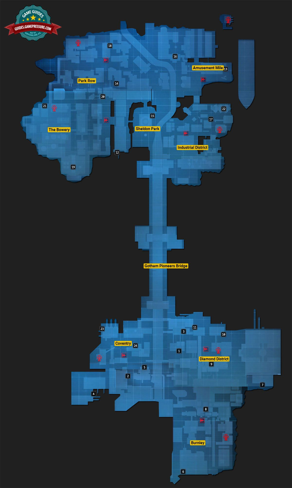 Batman: Arkham Knight Trophy Guide & Road Map