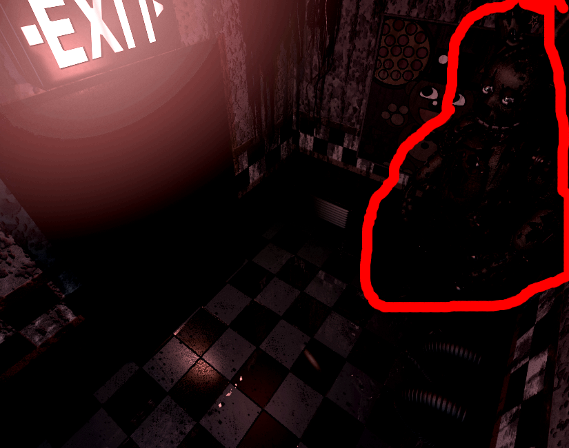 Five Nights at Freddy's 3 SECRET BB MINIGAME 